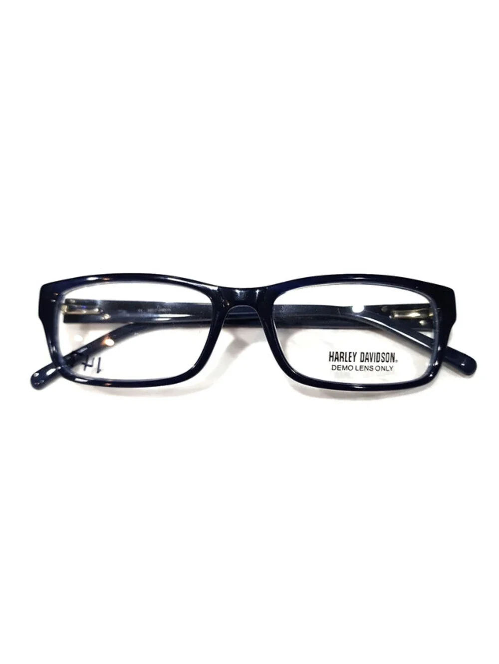 Harley Davidson HDT 103 Small Blue Rectangle Eyeglasses 51-16 135